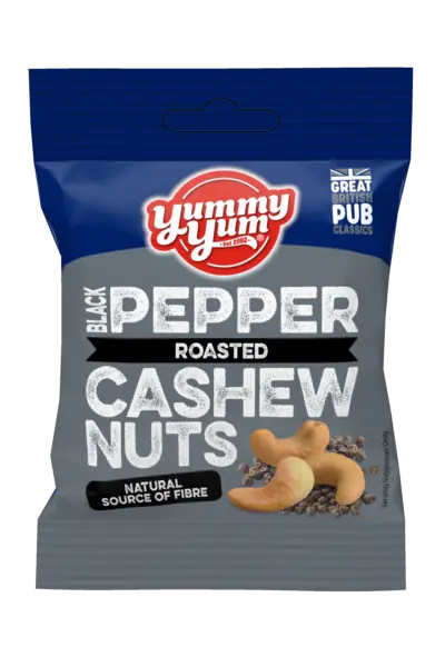 Black Pepper Cashew Nuts pack