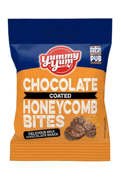 Chocolate Honeycomb Bites pack