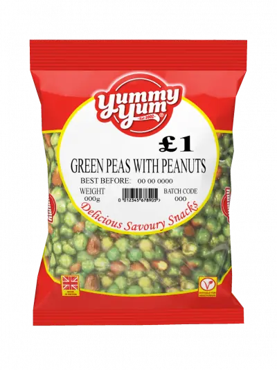 Green Peas with Peanuts pack